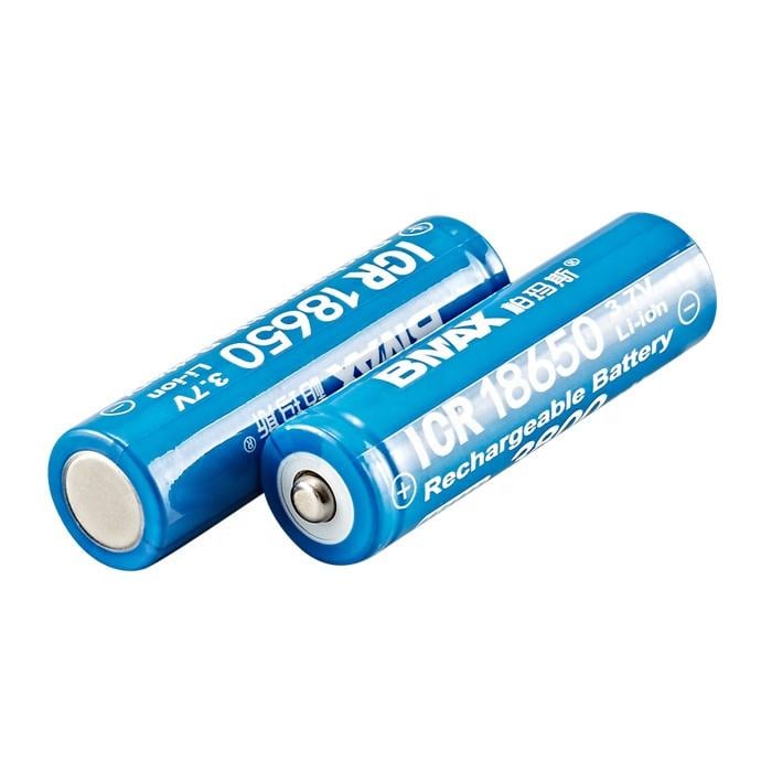 Rechargeable 3.7V Li-ion Batteries (18650) – Set of 2