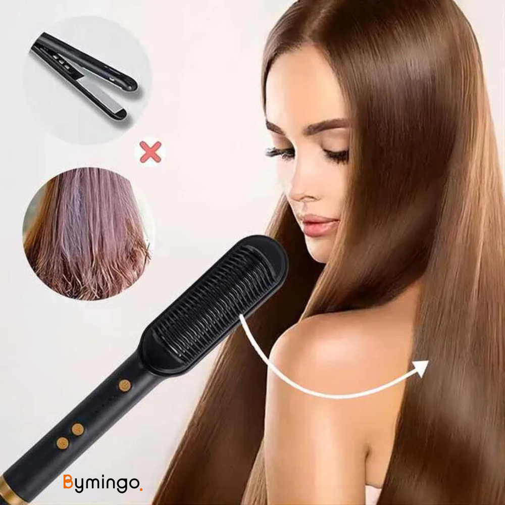SilkGlide Smoothing Brush - Smooth and stylish hair in a few minutes!
