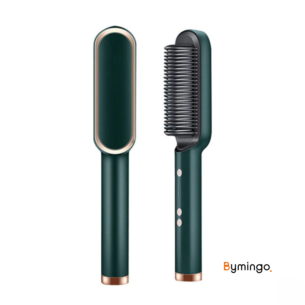 SilkGlide™ Straightening Brush - Smooth and stylish hair in minutes!