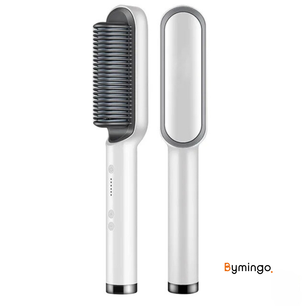 SilkGlide™ Straightening Brush - Smooth and stylish hair in minutes!