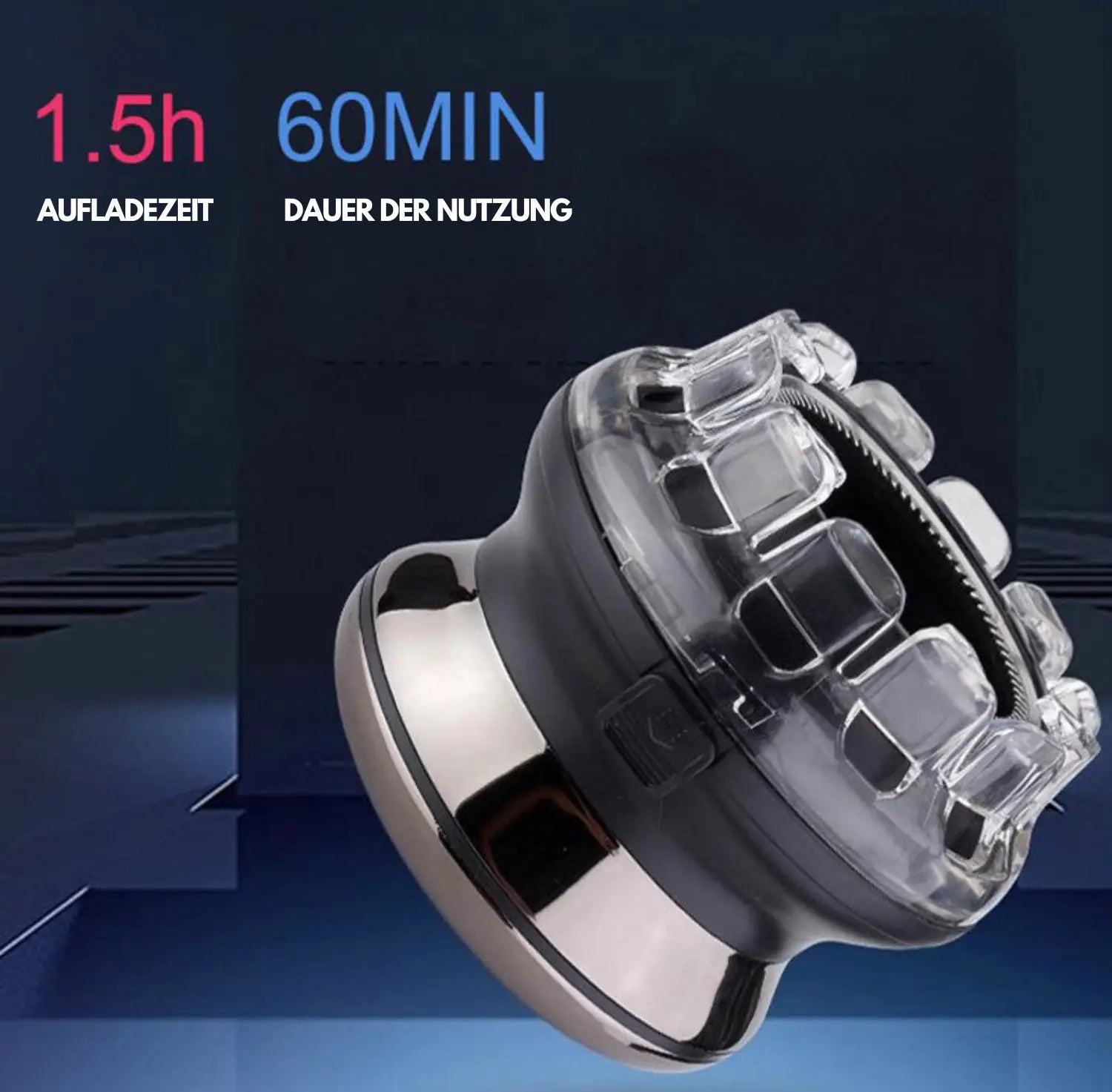 Wireless Hair Clipper with Stainless Steel Blades – 1.5 Hour USB Charge