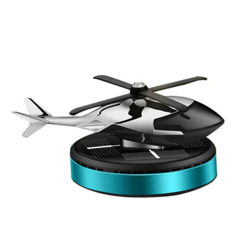 Solar Aromatherapy Car Diffuser with Rotating Design