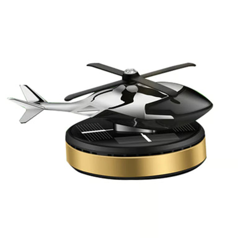 Solar Aromatherapy Car Diffuser with Rotating Design