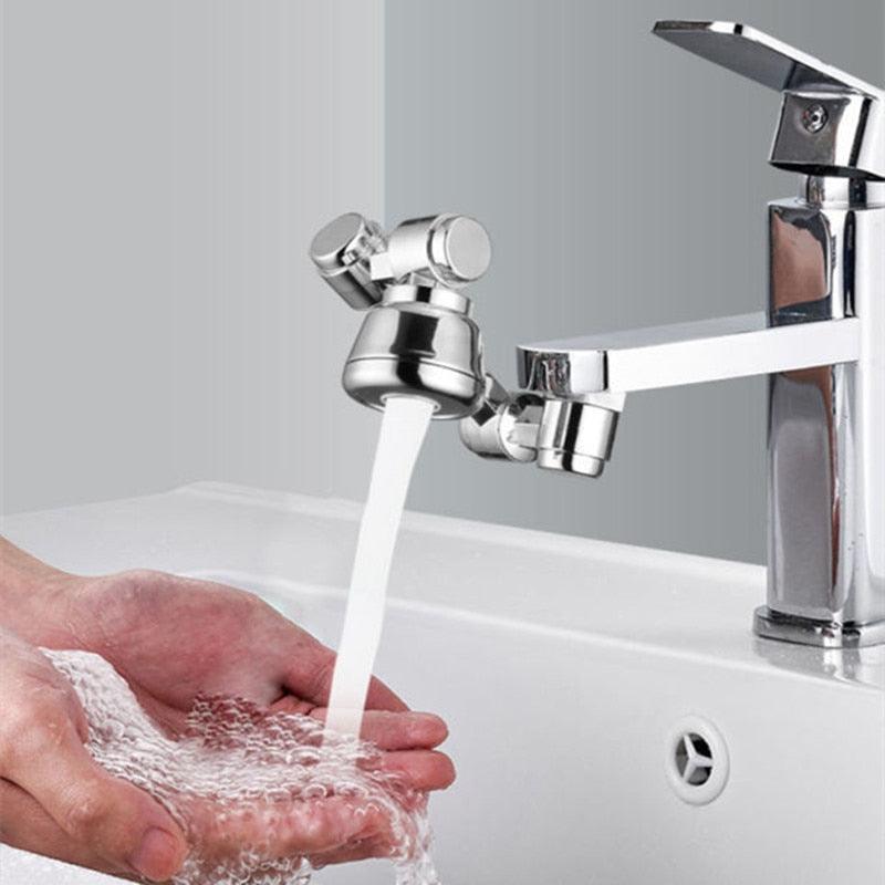 Dual-Mode Kitchen and Bathroom Sprayer – 1080° Rotating Tap Aerator