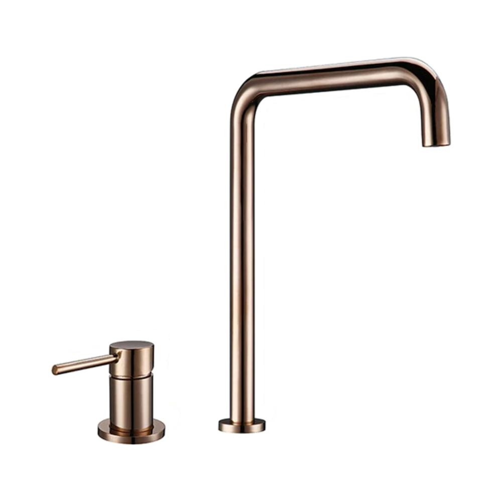 Modern Solid Brass Kitchen Faucet - Durable and Stylish Design