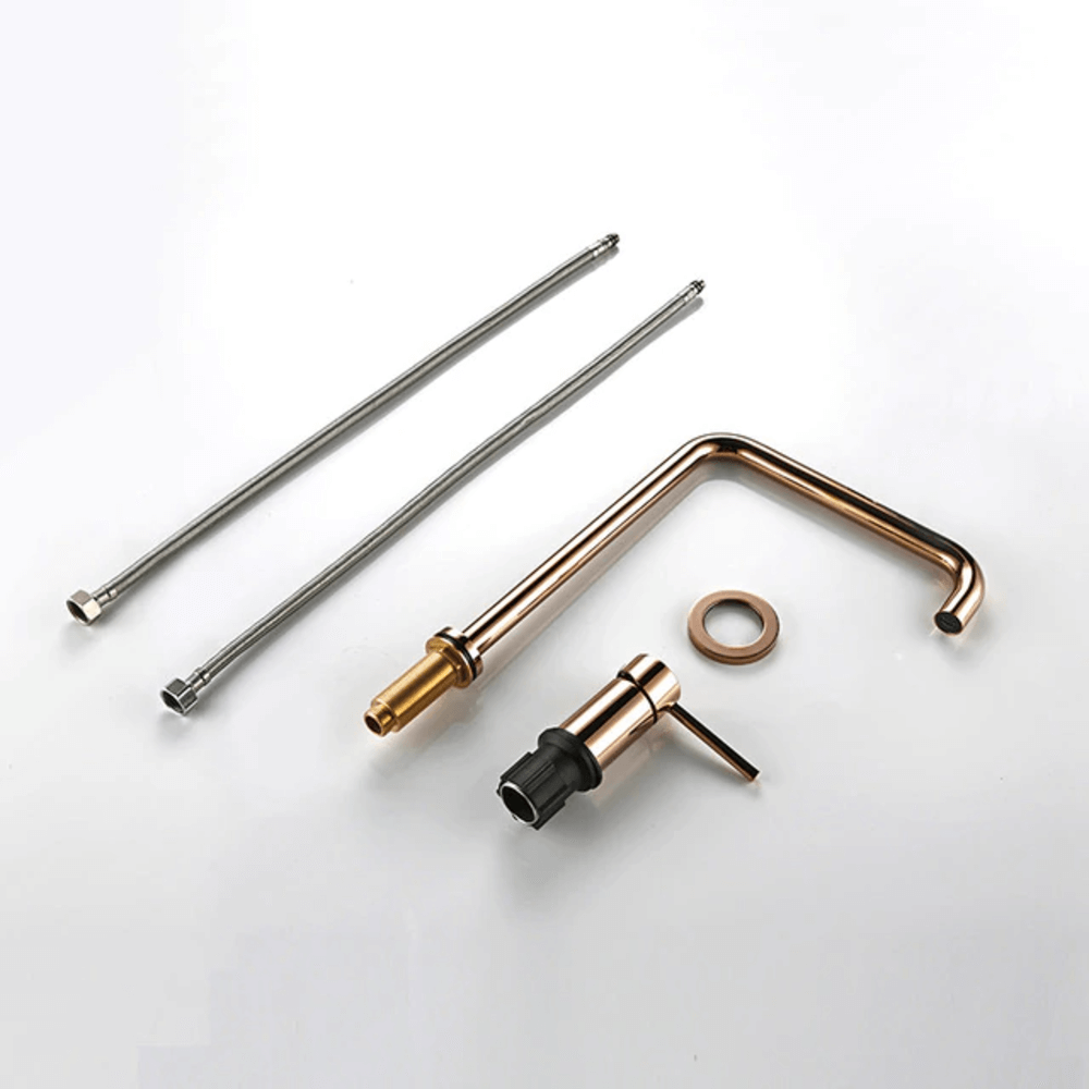 Modern Solid Brass Kitchen Faucet - Durable and Stylish Design