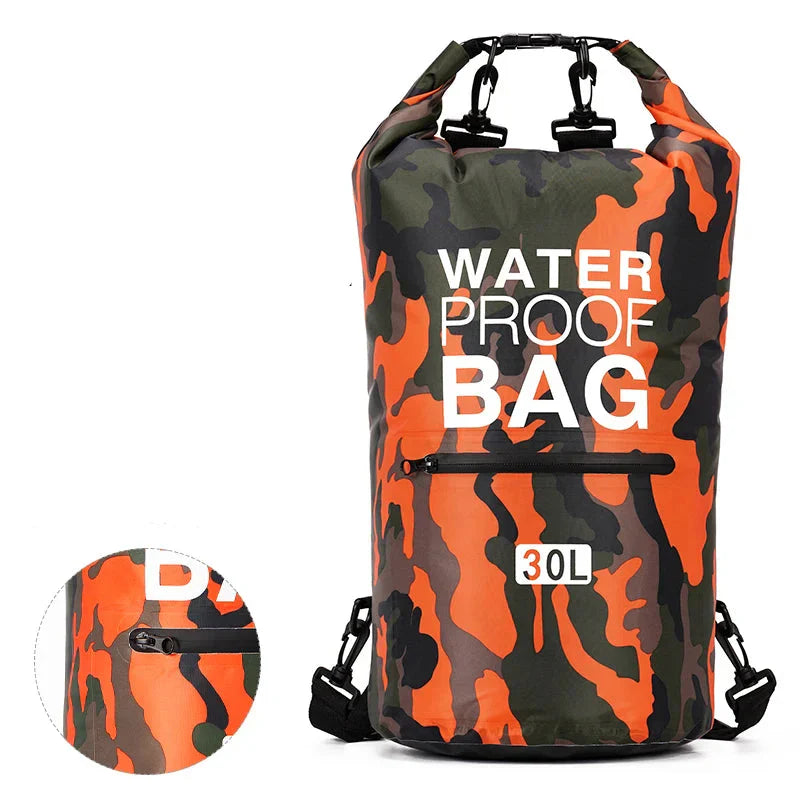 Spacious Travel and Sports Bag – Waterproof Backpack with Wet/Dry Compartments for Swimming and Gym