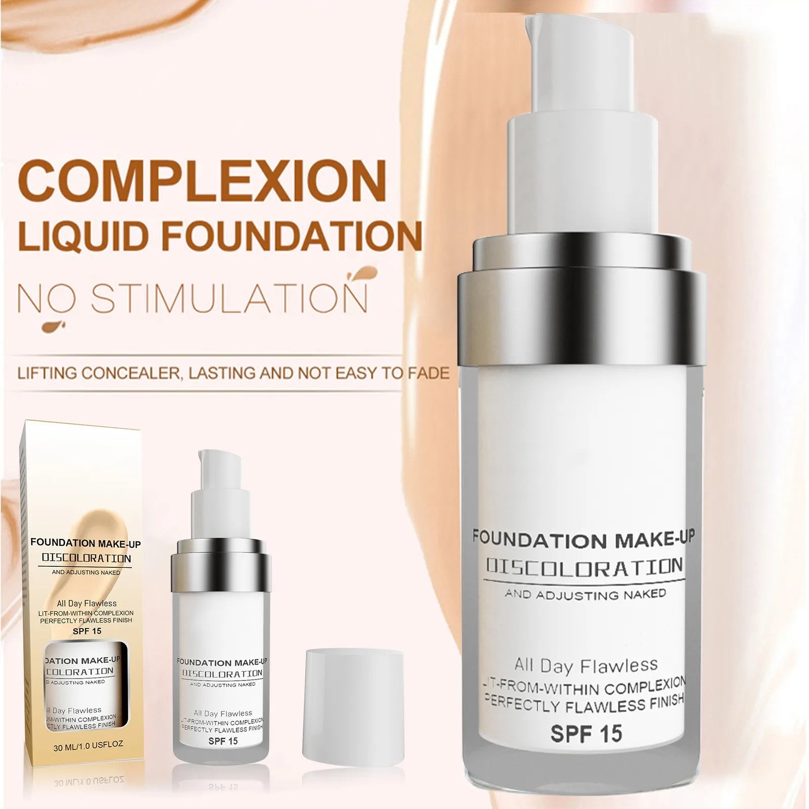 LuminaVeil™ — Glow Confidently with All-Day Flawless, Weightless Radiance