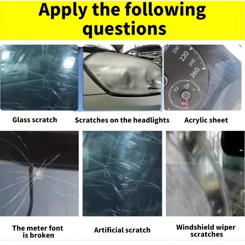Glass Scratch Repair Polish