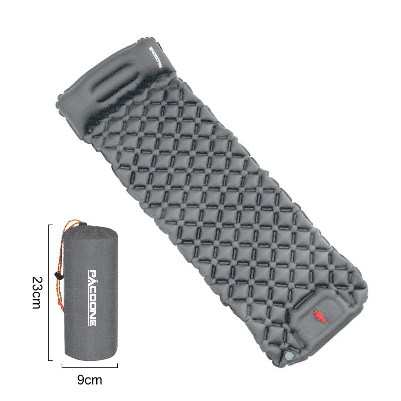 Compact Waterproof Sleeping Pad with Built-in Pump – Lightweight for Hiking and Camping