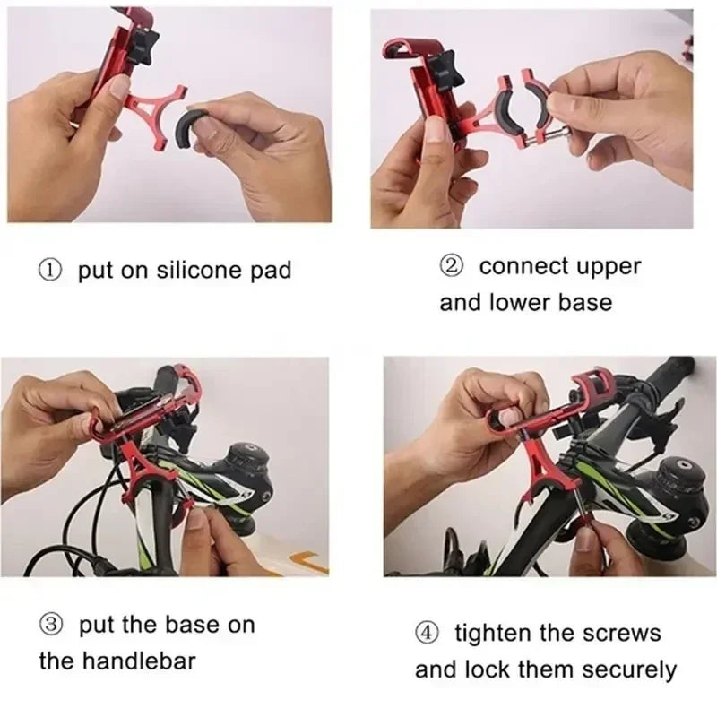 Motorcycle Phone Mount | 360° Rotatable Option