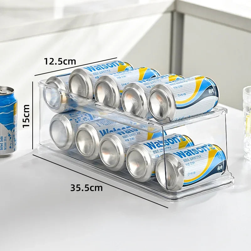 Clear Refrigerator Storage Organizer