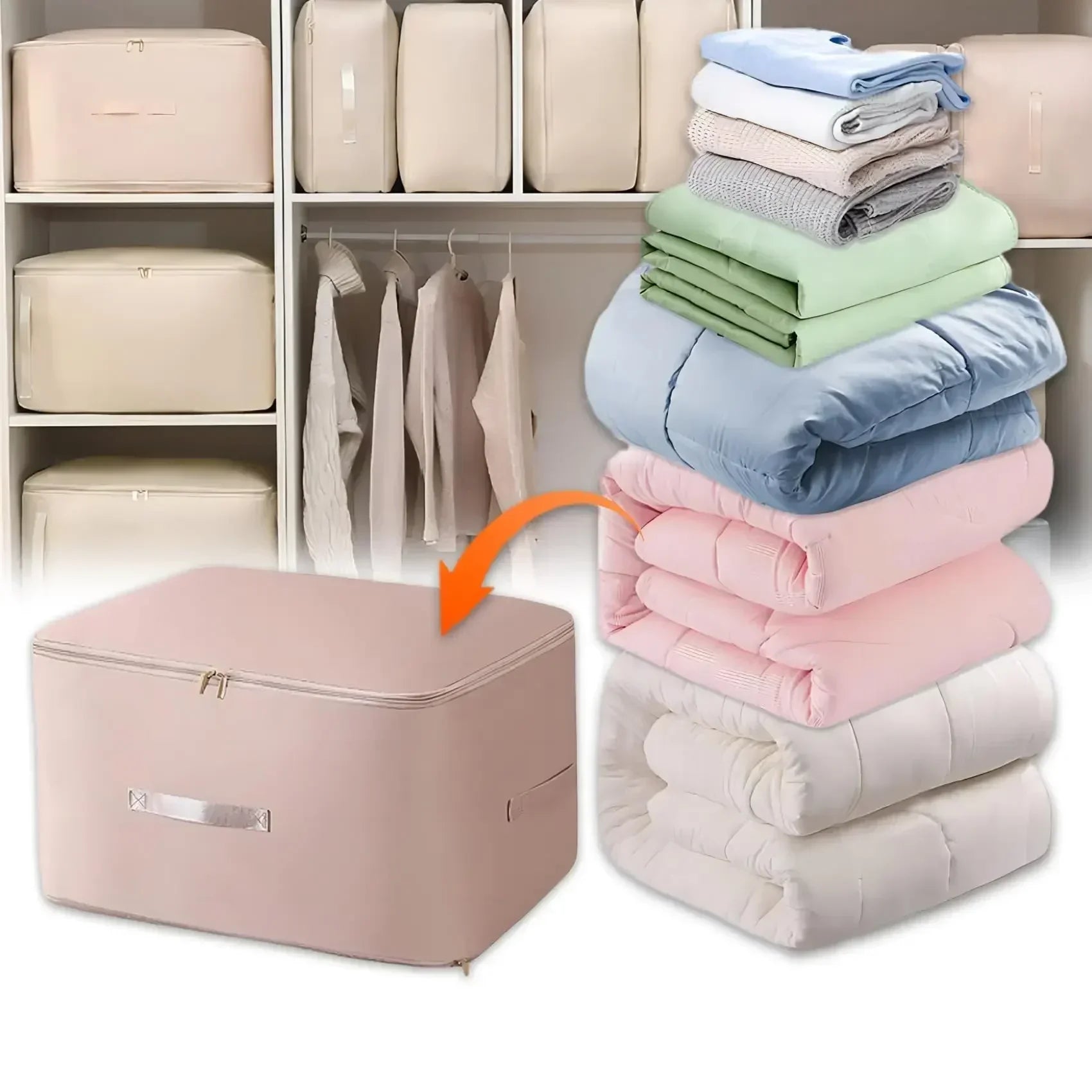 Compression Bag for Organizing Space – Tame Clutter with Ease!