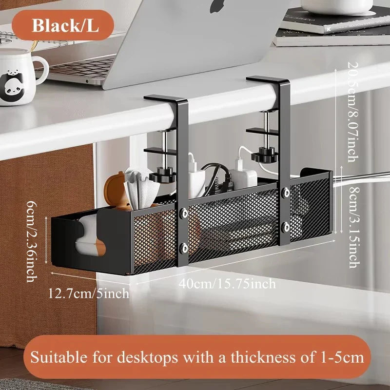 Under-Desk Cable Management System