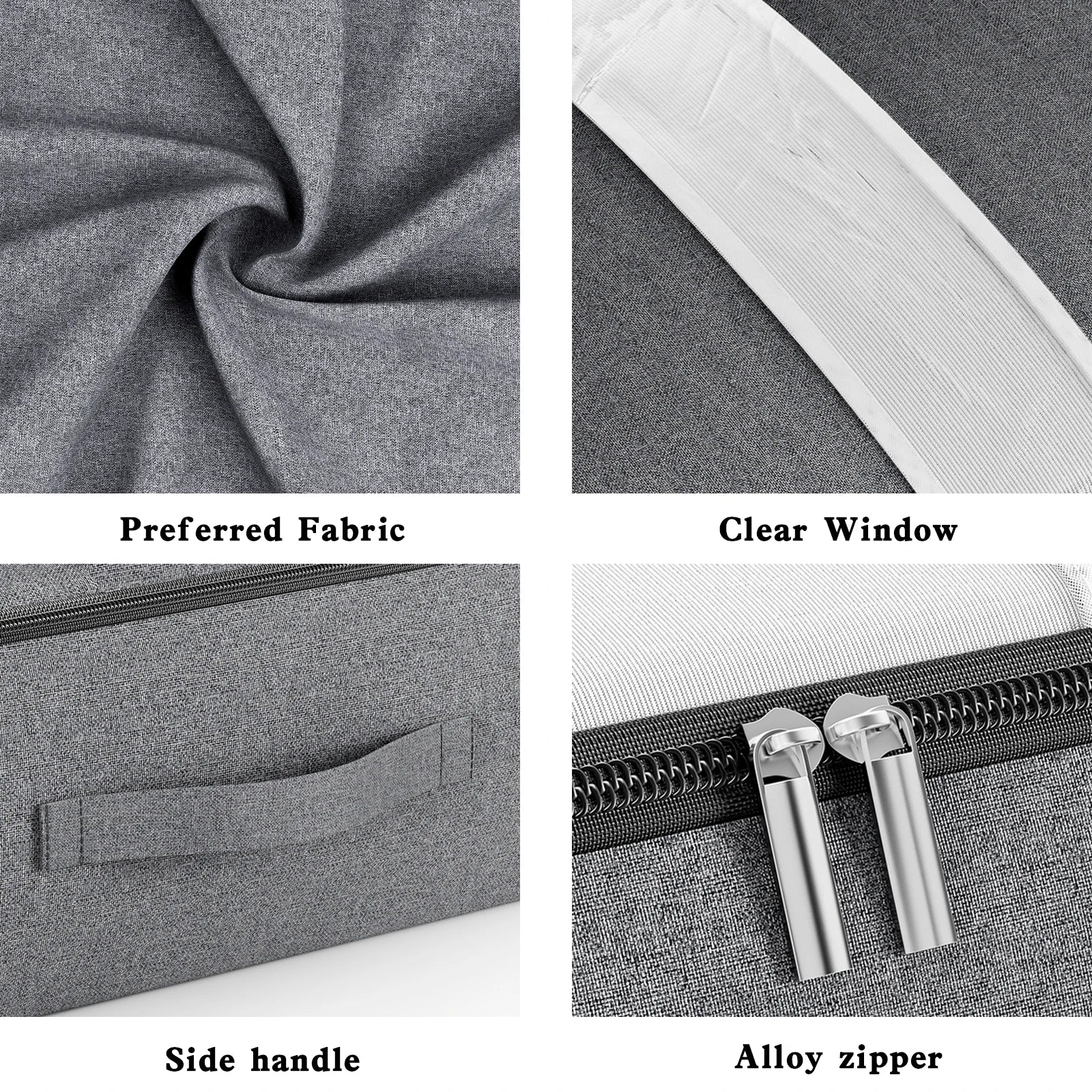 Storage Bag for Under-Bed with Viewing Window