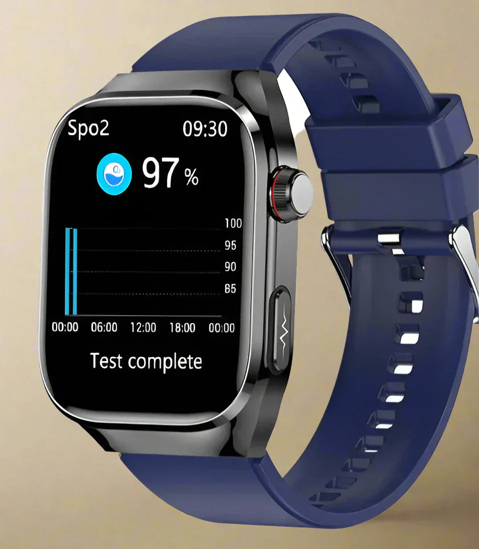 Advanced Wellness Tracker with 2.04-Inch AMOLED Display – Smart Health Watch