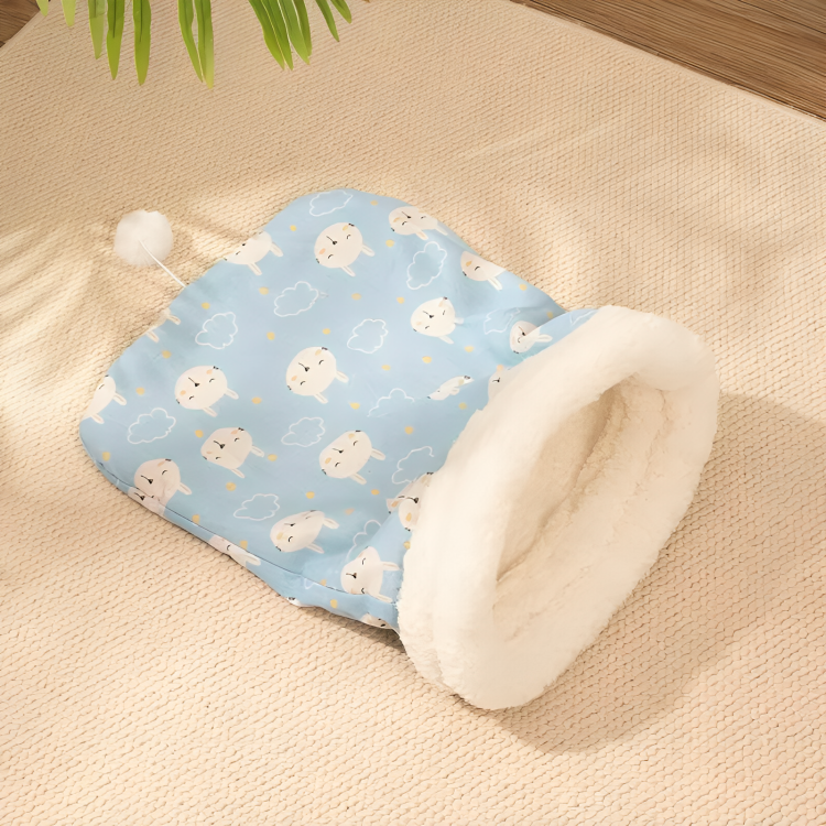 Cozy Nest for Your Cat – Warmth and Comfort