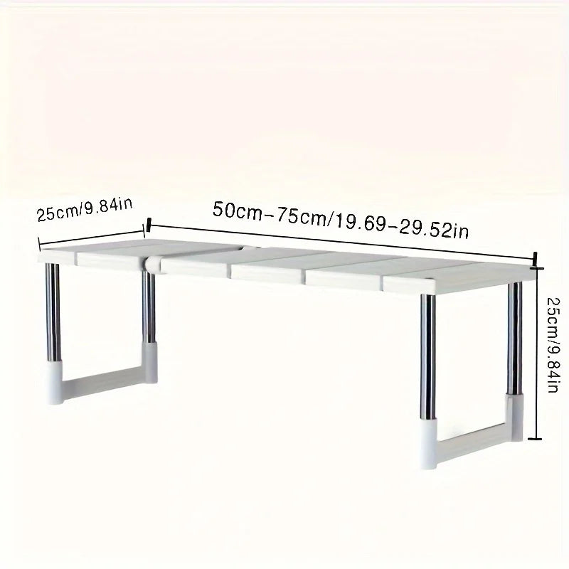 Expandable Under-Sink Organizer for Kitchen