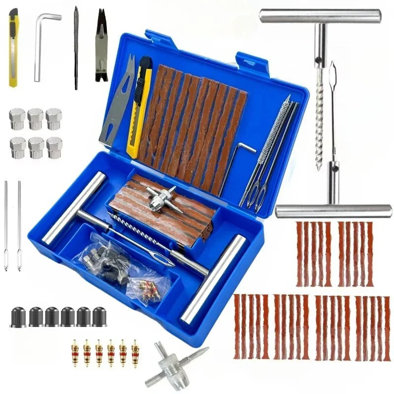 Vehicle Tire Repair Kit for Cars and Motorcycles