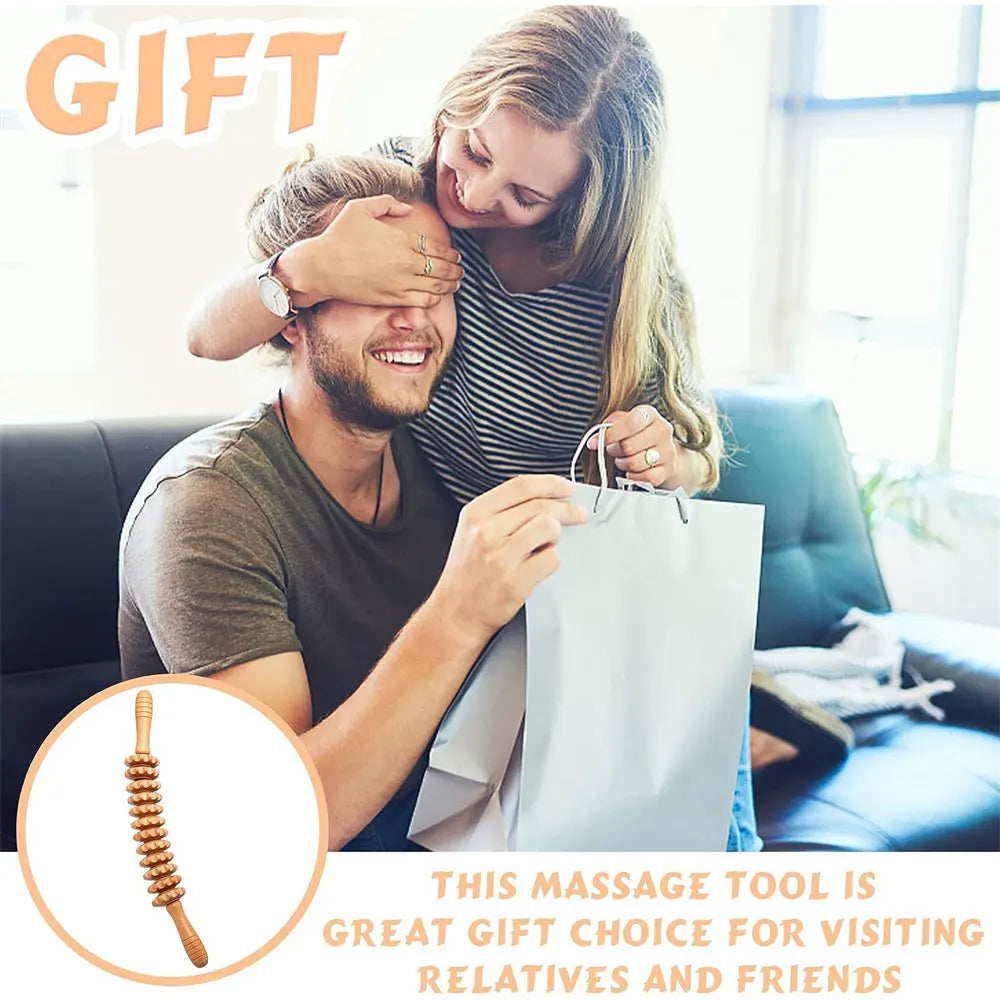 Beech Wood Massage Roller