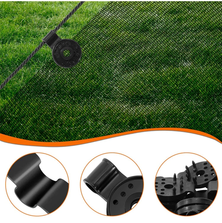 GripLock™ Clips — Unbreakable Hold in Harsh Winds | 1+1 Free (=40 Clips)