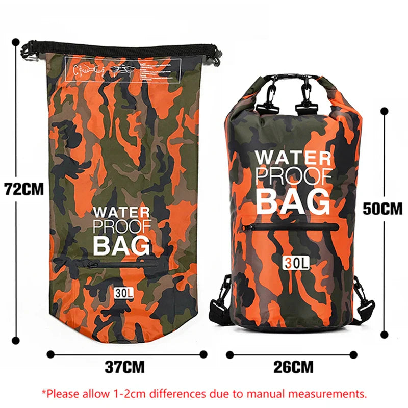 Spacious Travel and Sports Bag – Waterproof Backpack with Wet/Dry Compartments for Swimming and Gym