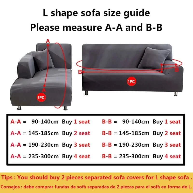 Slip-Resistant Sofa Cover – Machine Washable