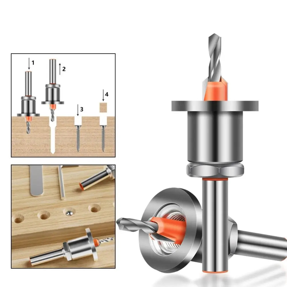 5X Drill Bit – Clean Holes without Splinters and Scratches