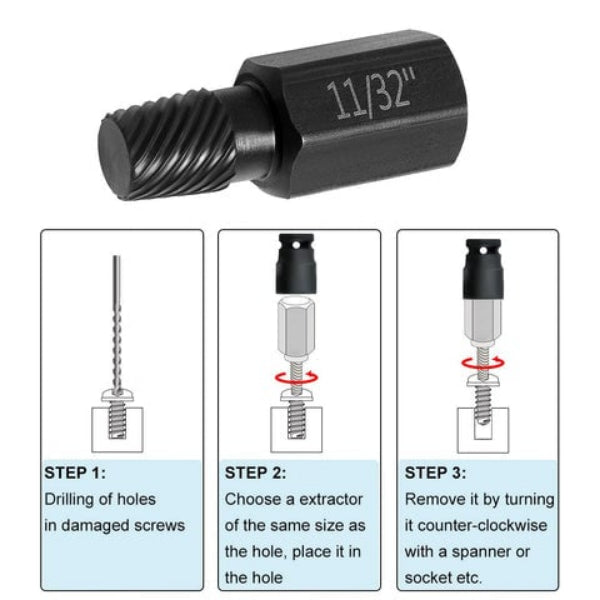 Fastener Remover for Stubborn Screws