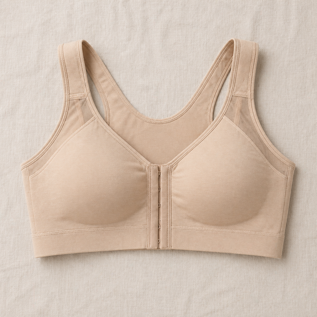 SilhouetteEase™ – Wireless Posture-Correcting Bra with Cross-Back Lift
