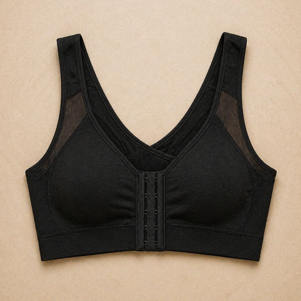 SilhouetteEase™ – Wireless Posture-Correcting Bra with Cross-Back Lift