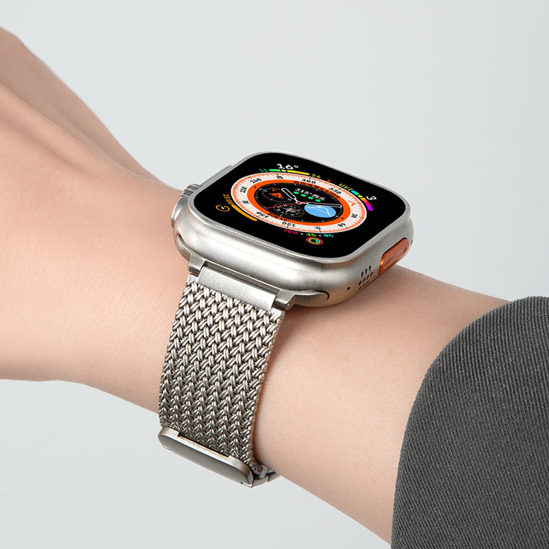 Magnetic Braided Bracelet for Aurora Smartwatch Accessory