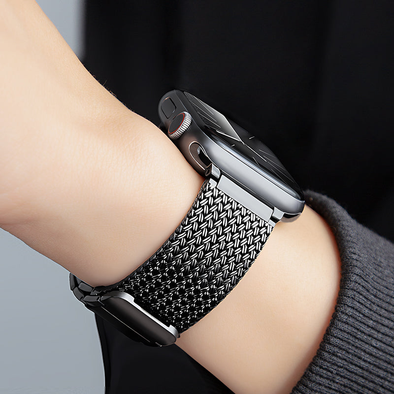 Magnetic Braided Bracelet for Aurora Smartwatch Accessory