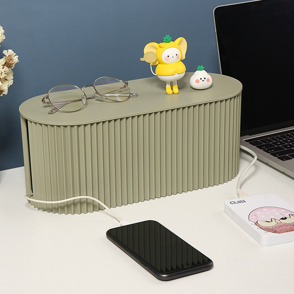 2-Pack Cable and Charger Storage Pouches for Home and Office