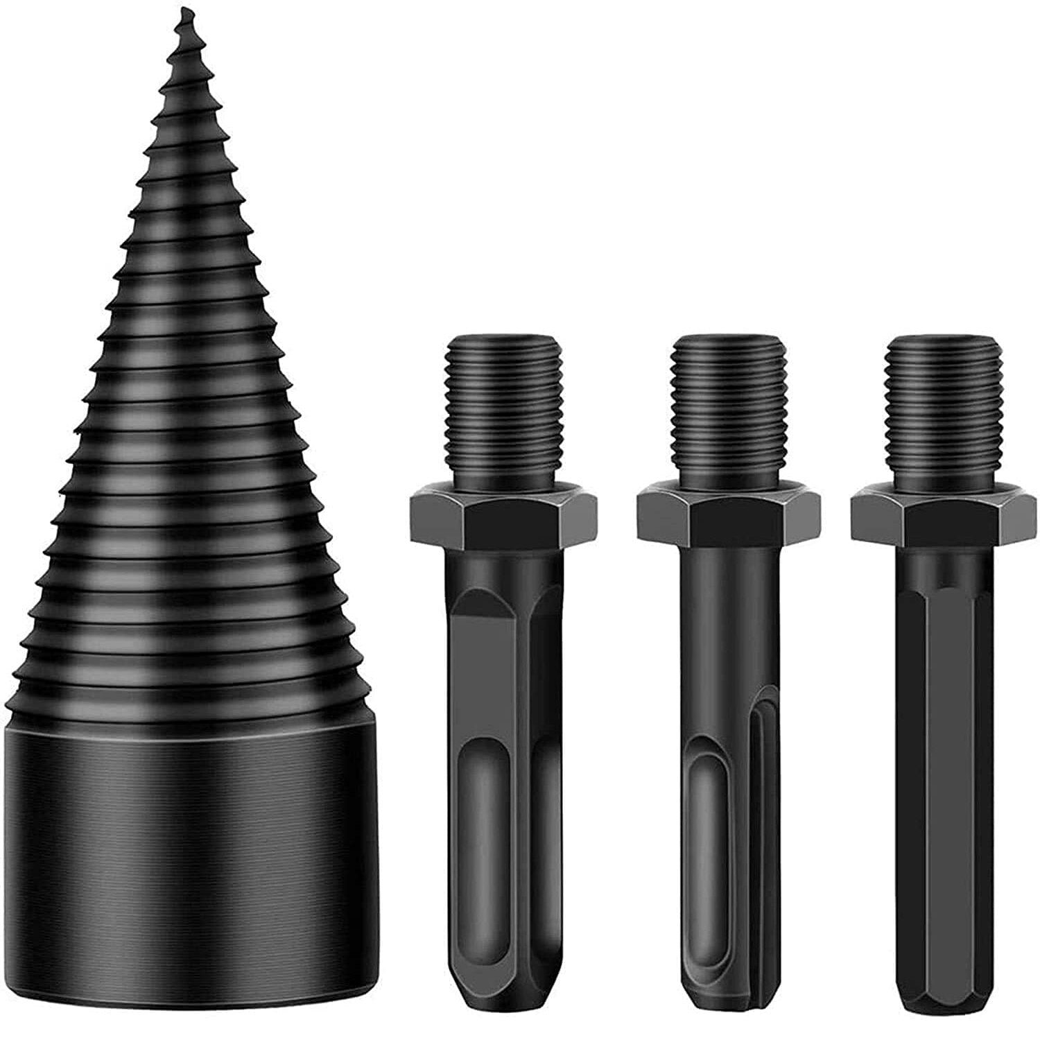 【LAST DAY SALE】Shank Firewood Drill Bit - Works With Any Drill!