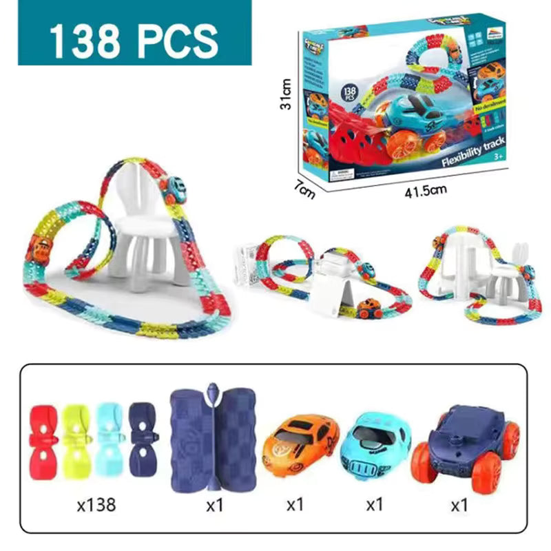 SpeedFlex Track - Creative Racing Fun for Young Explorers