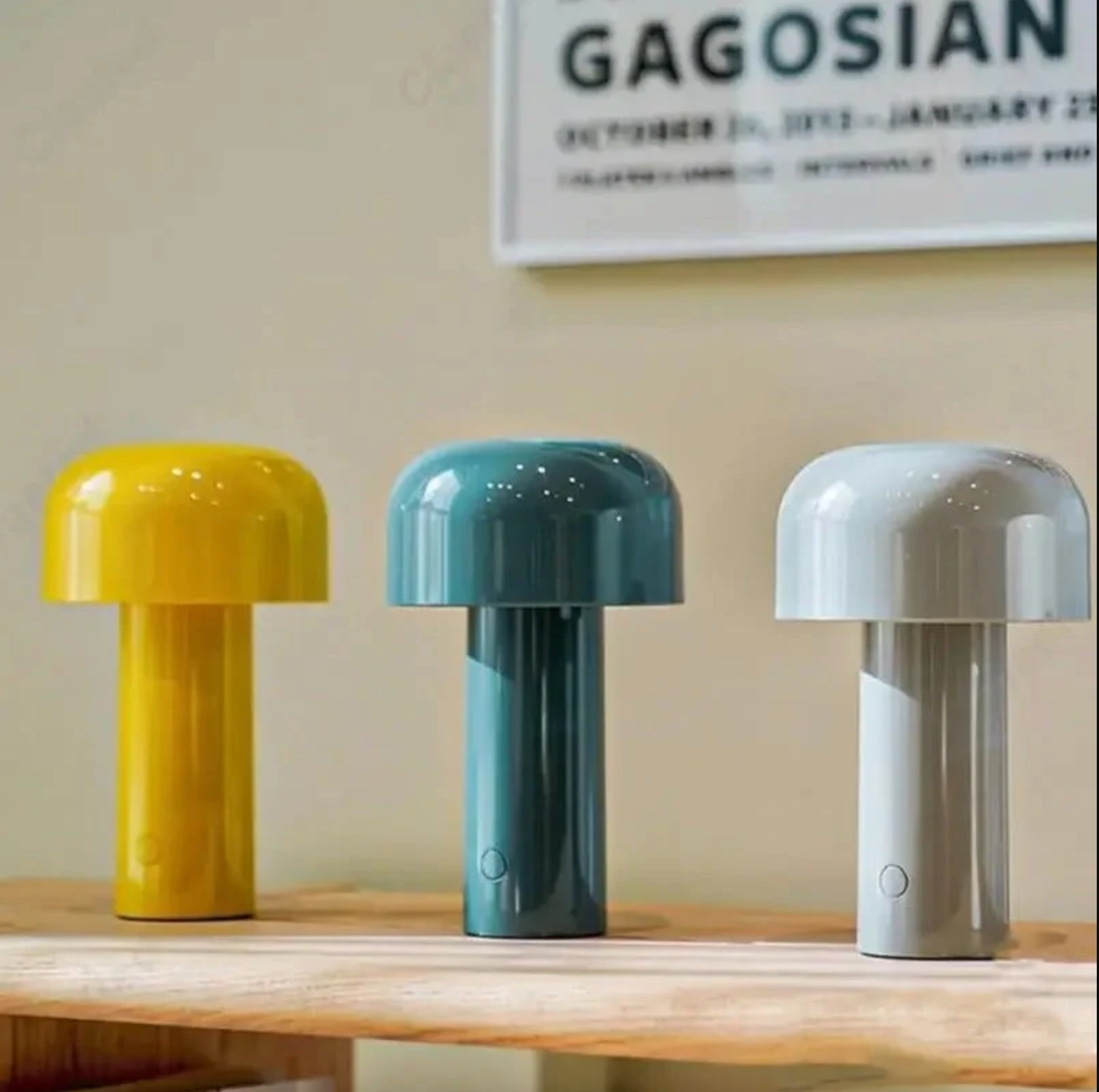 Wireless Dimmable LED Battery Table Lamp LeonieDeko - Modern touch | Living room | Reading lamp | Bedside table lamp