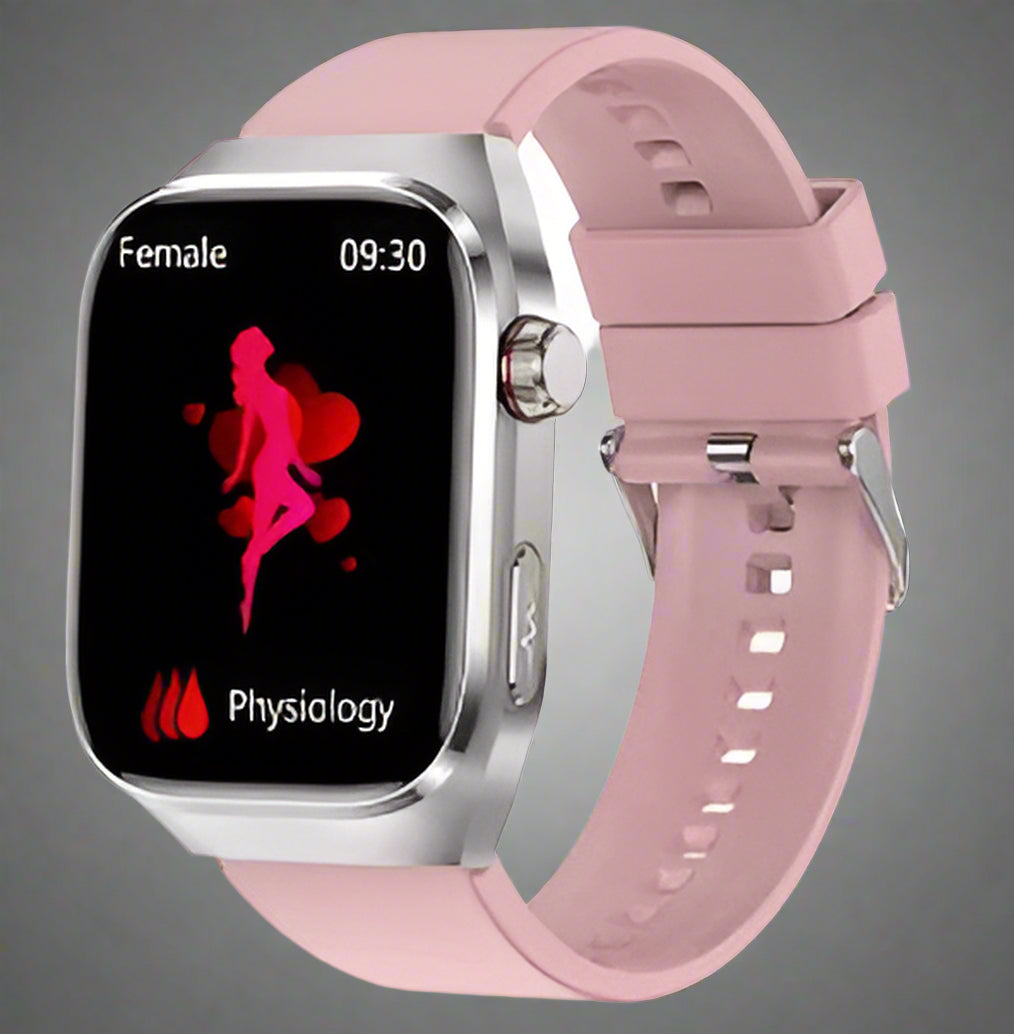 Advanced Wellness Tracker with 2.04-Inch AMOLED Display – Smart Health Watch