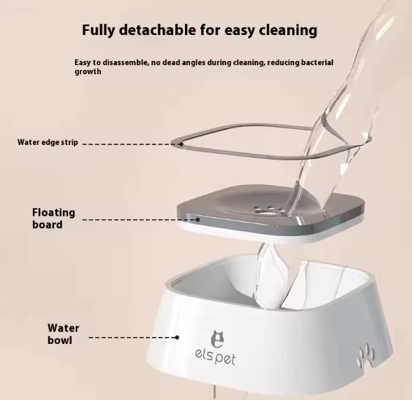 Anti-Spill Water Bowl for Dogs