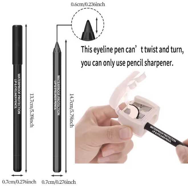 14-Piece Waterproof Gel Eyeliner Set
