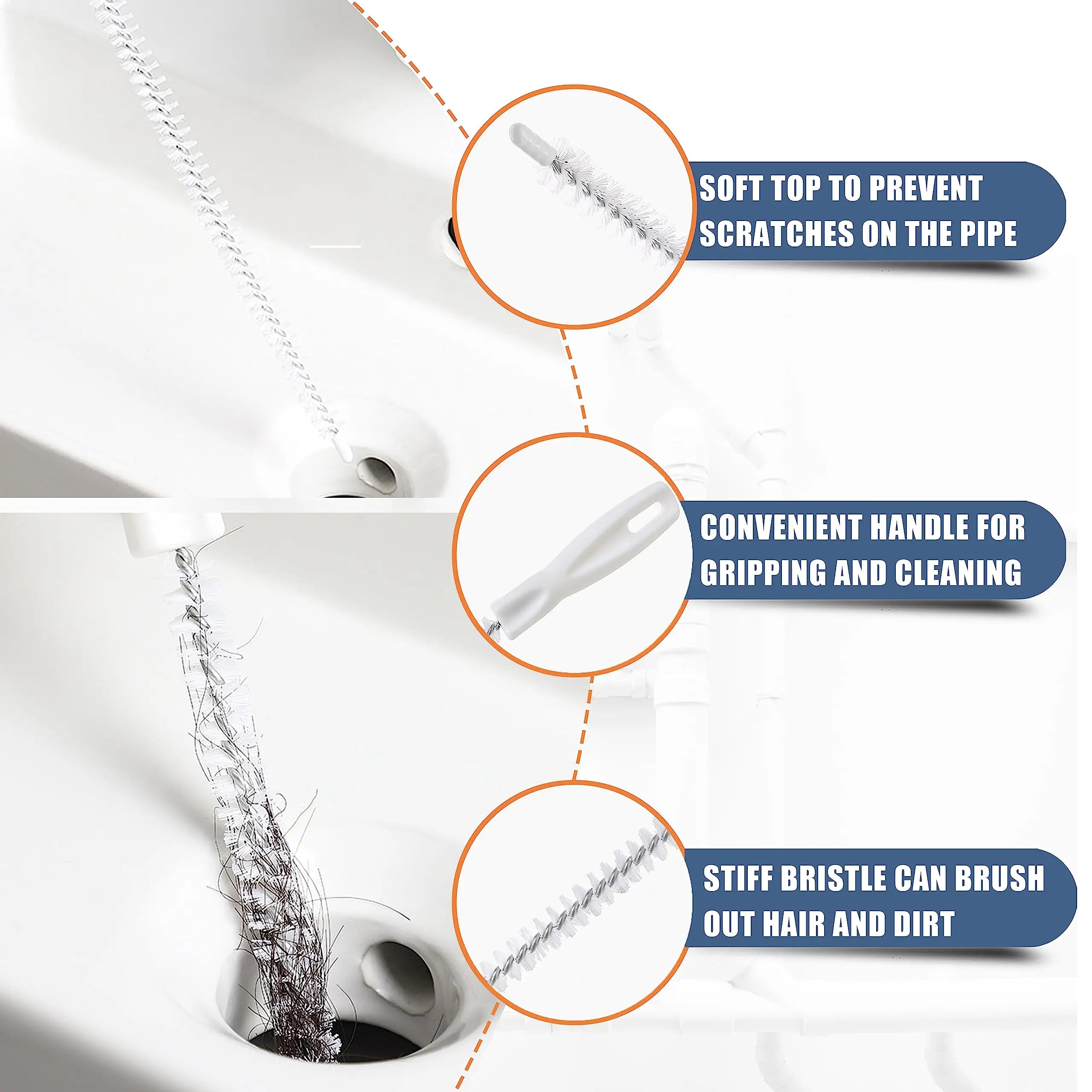 9-Piece Drain Cleaner Set