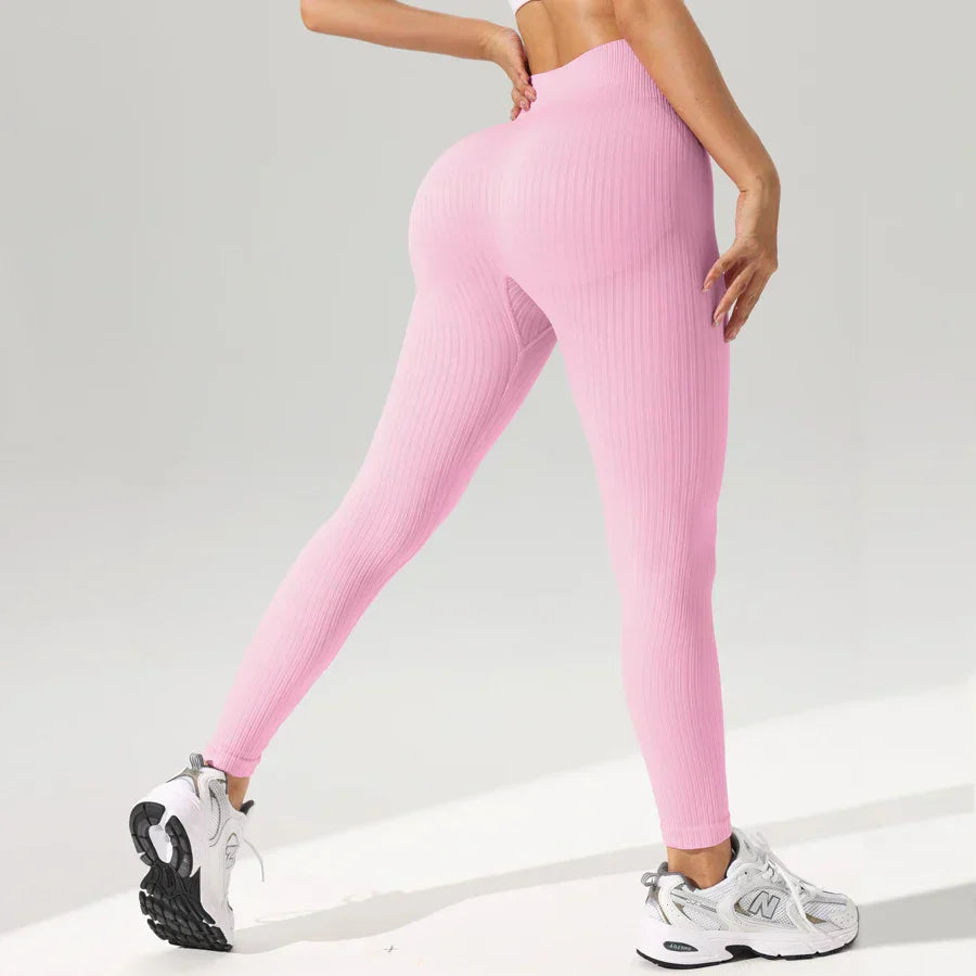 Seamless Yoga Leggings for Women – Tummy Control & Squat-Proof