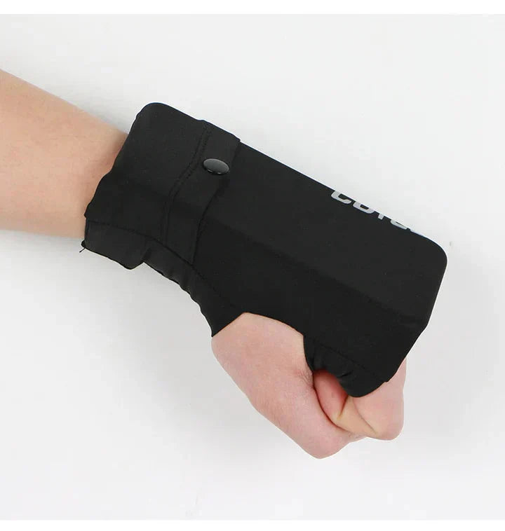 Elastic Wrist Pouch for Phone and Keys