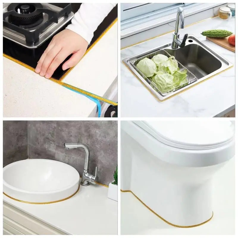 Self-Adhesive Sealing Tape for Flawless Tile Edges