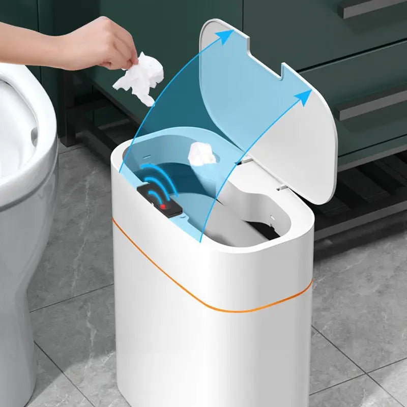 Touchless Sensor Trash Can 13L