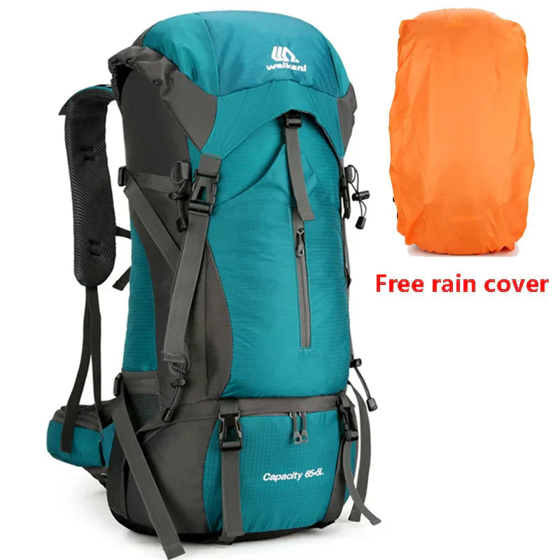 70L Hiking Backpack with Rain Cover