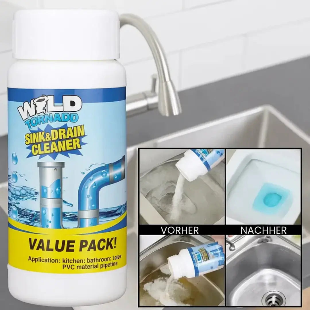 FlowForce™ — Experience Effortless, Instant Drain Freedom Without Harsh Chemicals