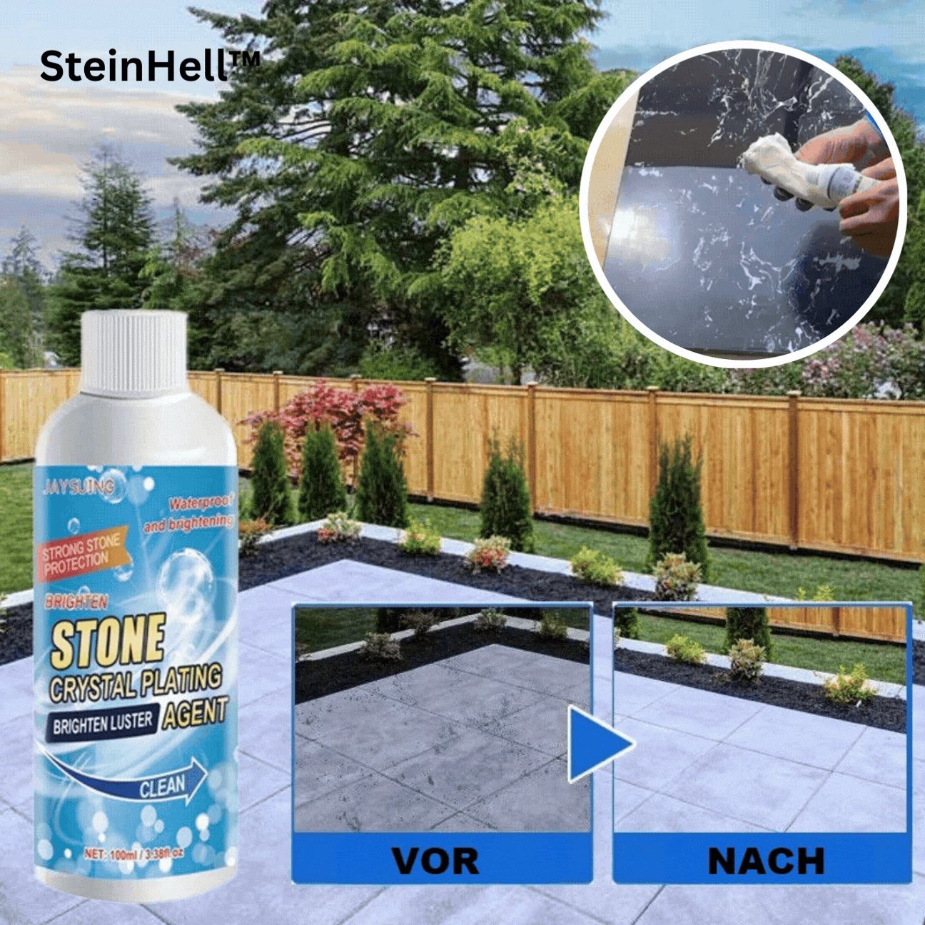 SteinHell™ — Instantly Revive Stone Surfaces | 1+1 Free