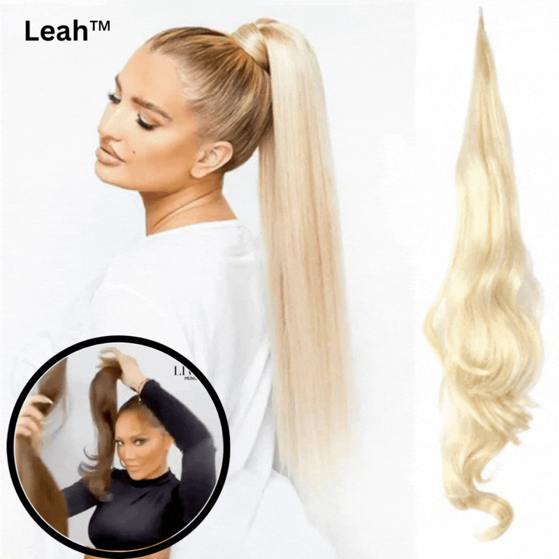 Leah™ Double Style Ponytail™ — All-Day Volume, Zero Fuss | 50% Off