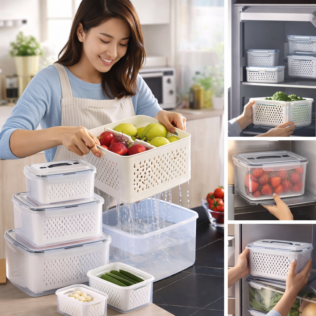 Food Storage Container for Freshness